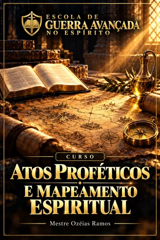 Capa de Atos Proféticos e Mapeamento Espiritual
