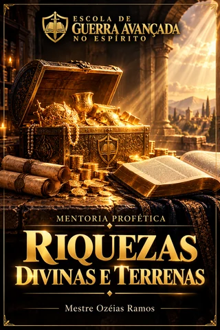 Capa da Mentoria Riquezas Divinas e Terrenas