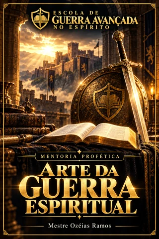 Capa da Mentoria Arte da Guerra Espiritual